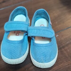 French Blue Cienta Kids Shoes
